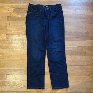 Levi’s Classic Straight Leg Jeans in Dark Indigo